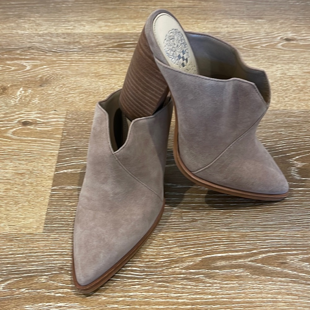 Vince Camino Suede Mules -Size:7